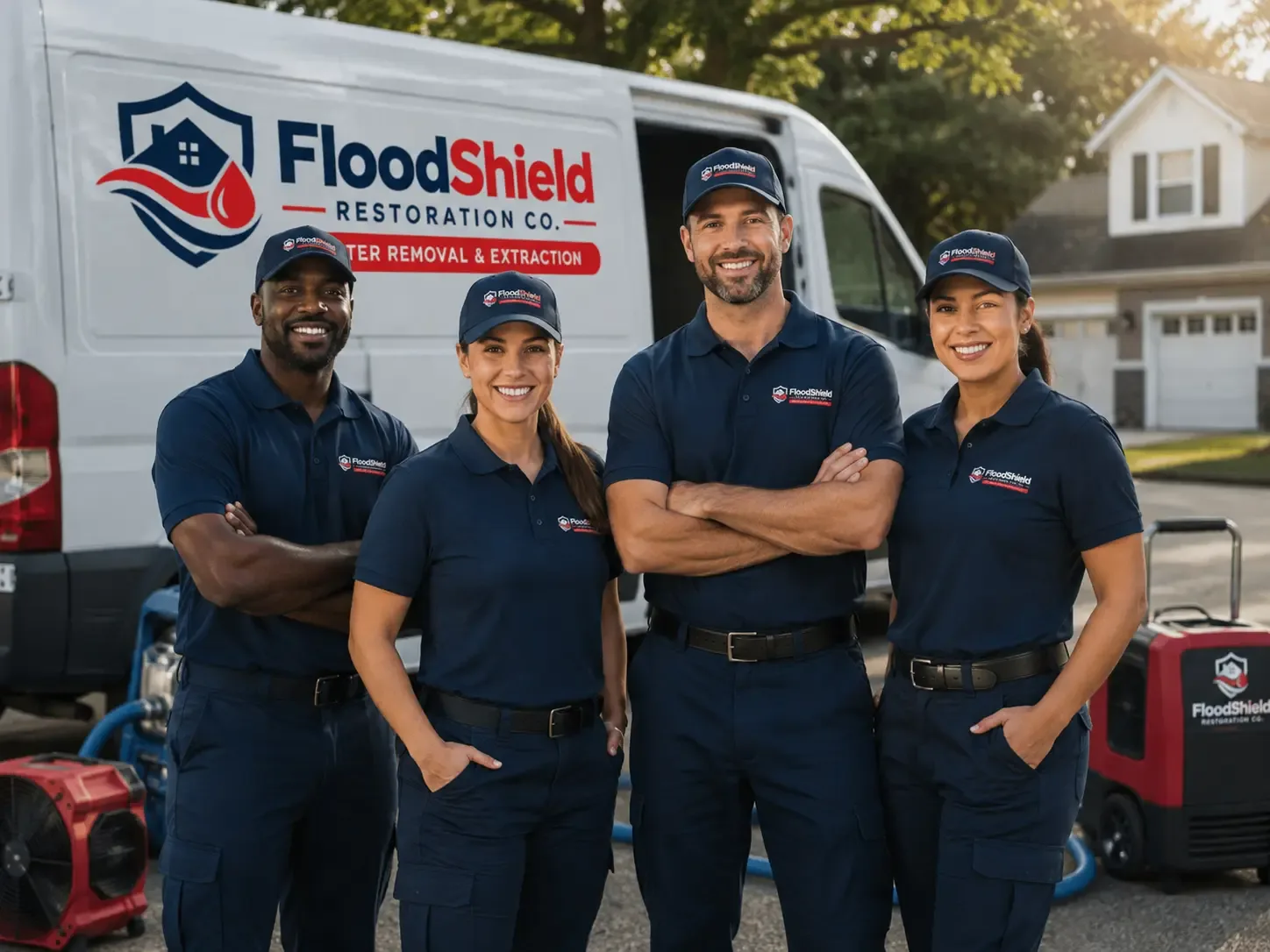 Flood Damage Restoration company in Stoutsville, OH